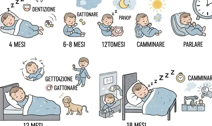 Regressione del Sonno Quando Avviene e Come Affrontarla