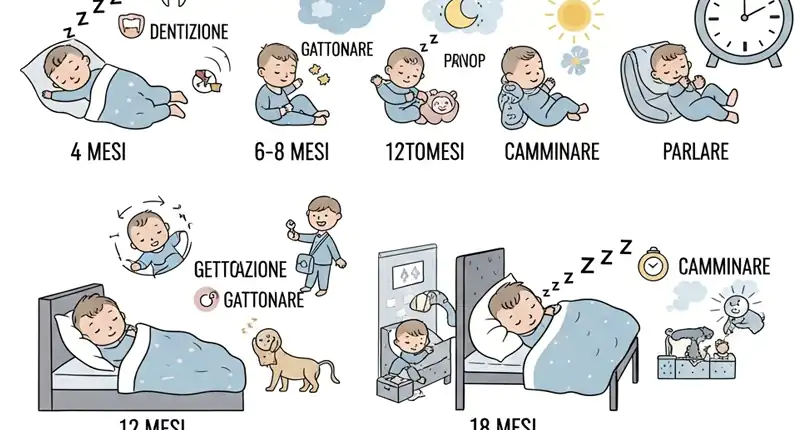 Regressione del Sonno Quando Avviene e Come Affrontarla